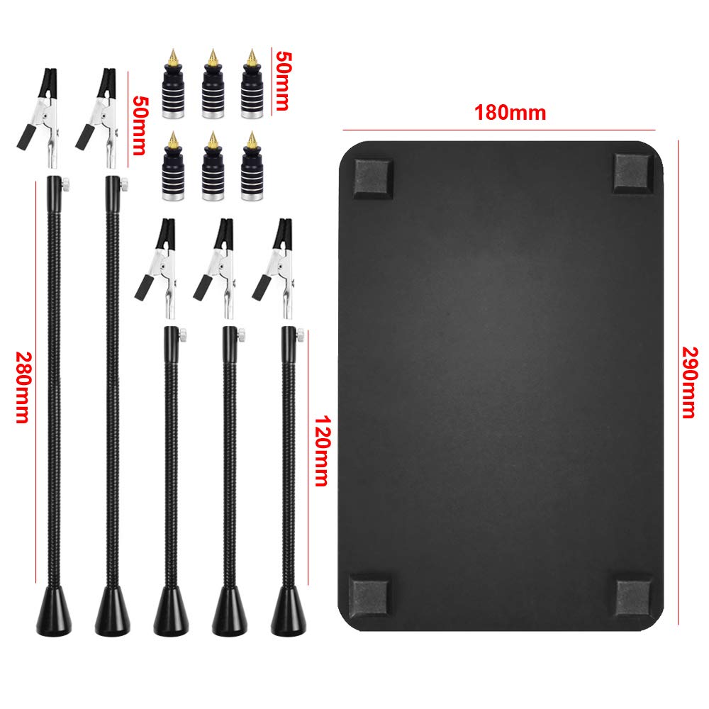 NOEVSBIG assembled station shown on a workbench for electronics repair tasks.