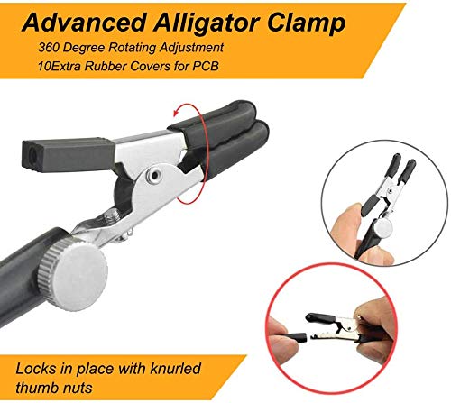 NOEVSBIG flexible arms adapt to various project sizes for hands-free work.