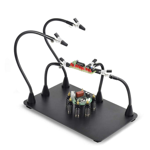 NOEVSBIG heavy base provides stable support for precise soldering.