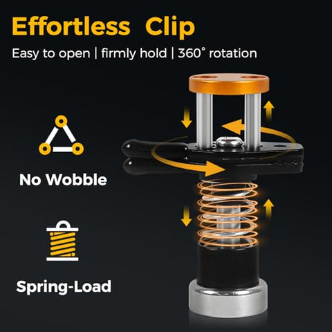 NOEVSBIG Helping Hands iron base with non-slip pad for stable bench use