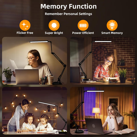 NOEVSBIG lamp delivers high-CRI lighting for accurate color perception.