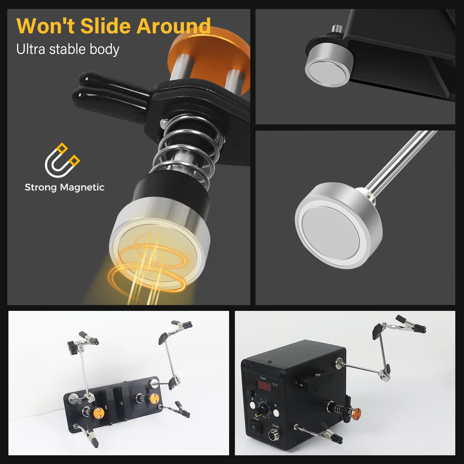 NOEVSBIG Magnetic Helping Hands compact tool for tight spaces