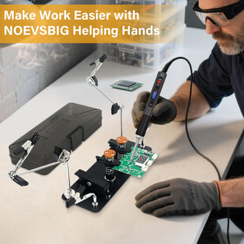 NOEVSBIG Magnetic Helping Hands suitable for DIY and modeling projects