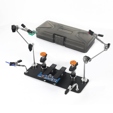 NOEVSBIG Magnetic Helping Hands dual clamp for precise soldering and holds