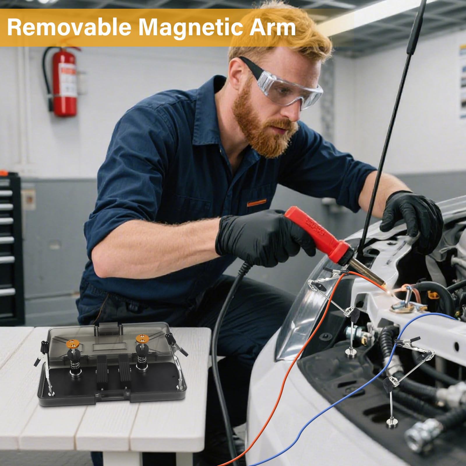 NOEVSBIG Magnetic Helping Hands ideal for on-site repairs