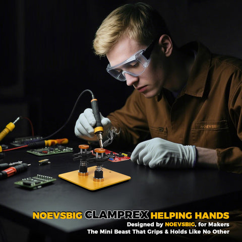 NOEVSBIG One-handed operation reduces fatigue during assembly tasks.