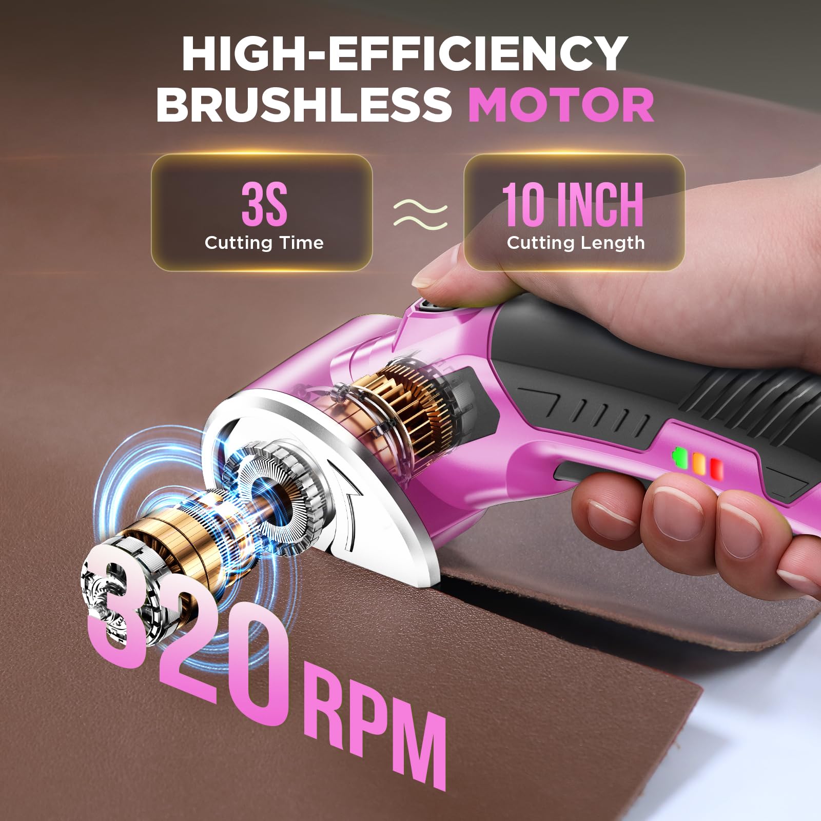 Nohitu cordless scissors swappable blades enable quick material changes