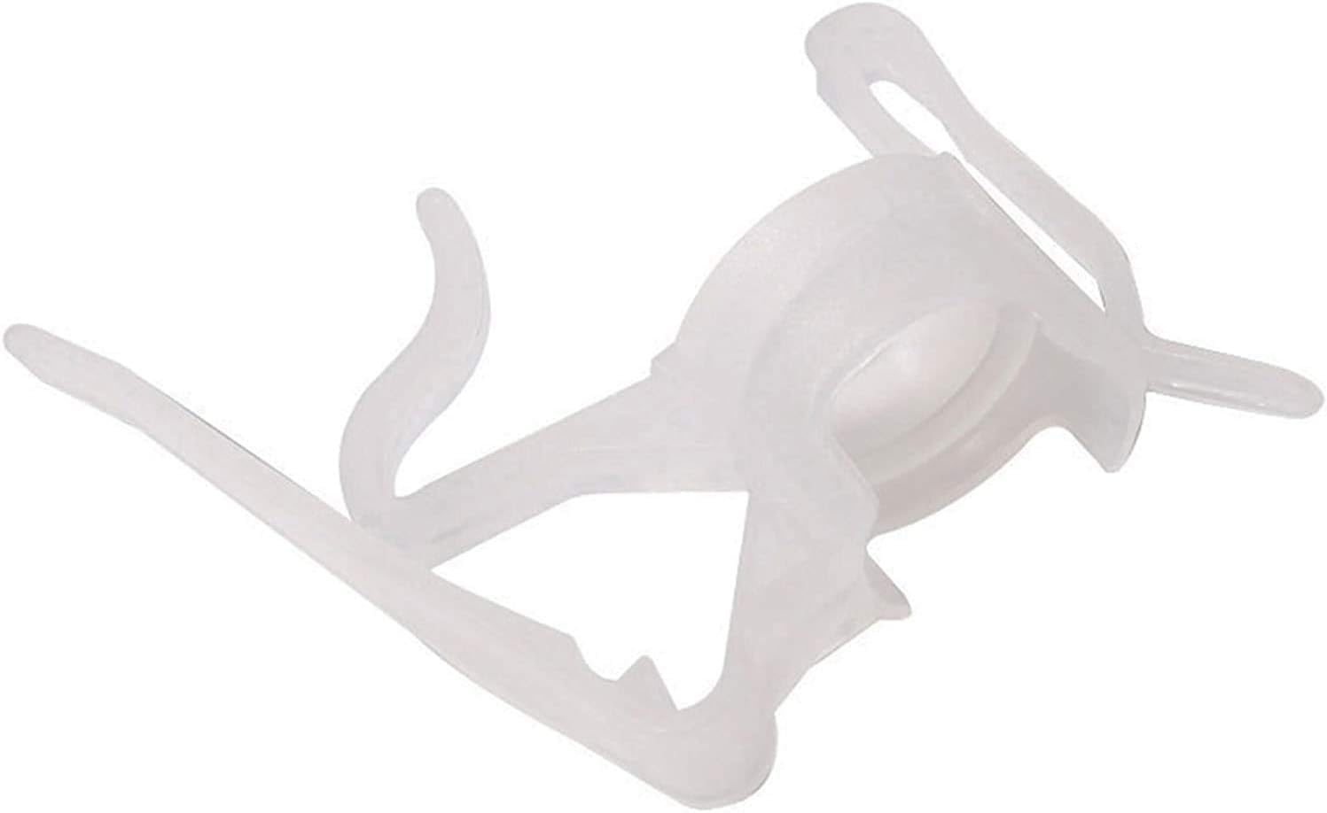 No Ladder gutter clips mounted on a threaded-end pole for quick setup.