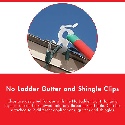 No Ladder spacing guide shows 18–24 inch intervals for tidy coverage.