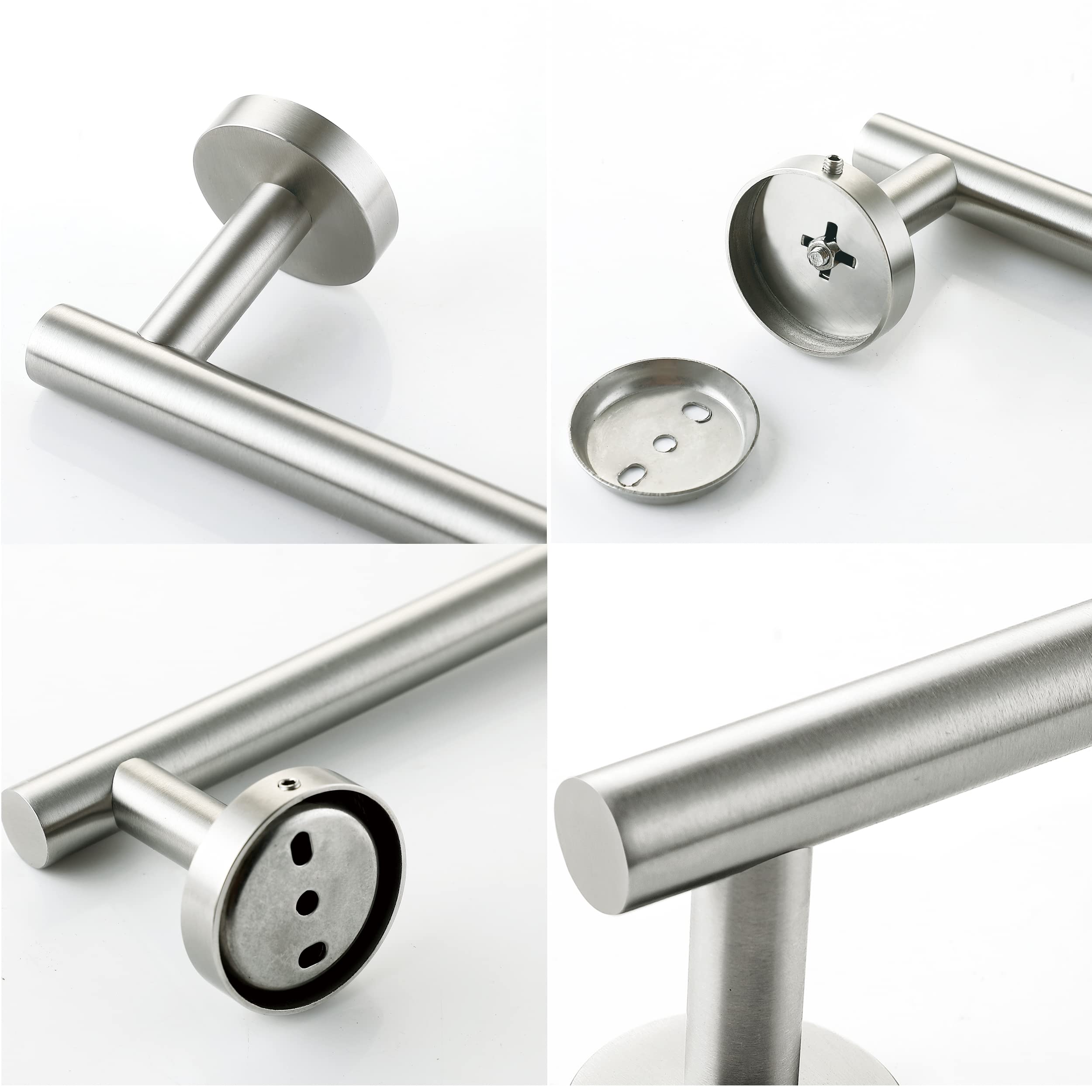 Nolimas 600mm towel bar mounted on bathroom wall