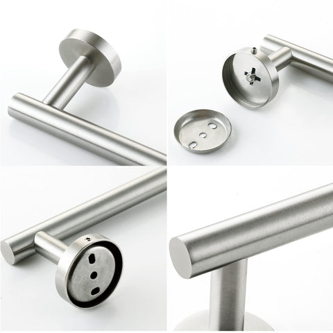 Nolimas 600mm towel bar mounted on bathroom wall