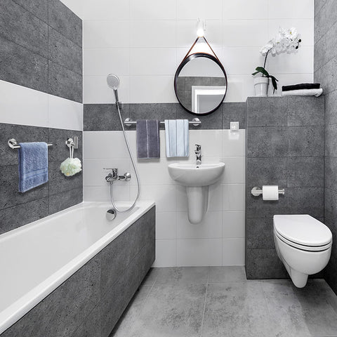 Nolimas towel bar wall-mount hardware included for easy setup