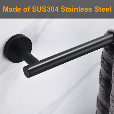 Nolimas compact single-layer towel bar ideal for small rooms