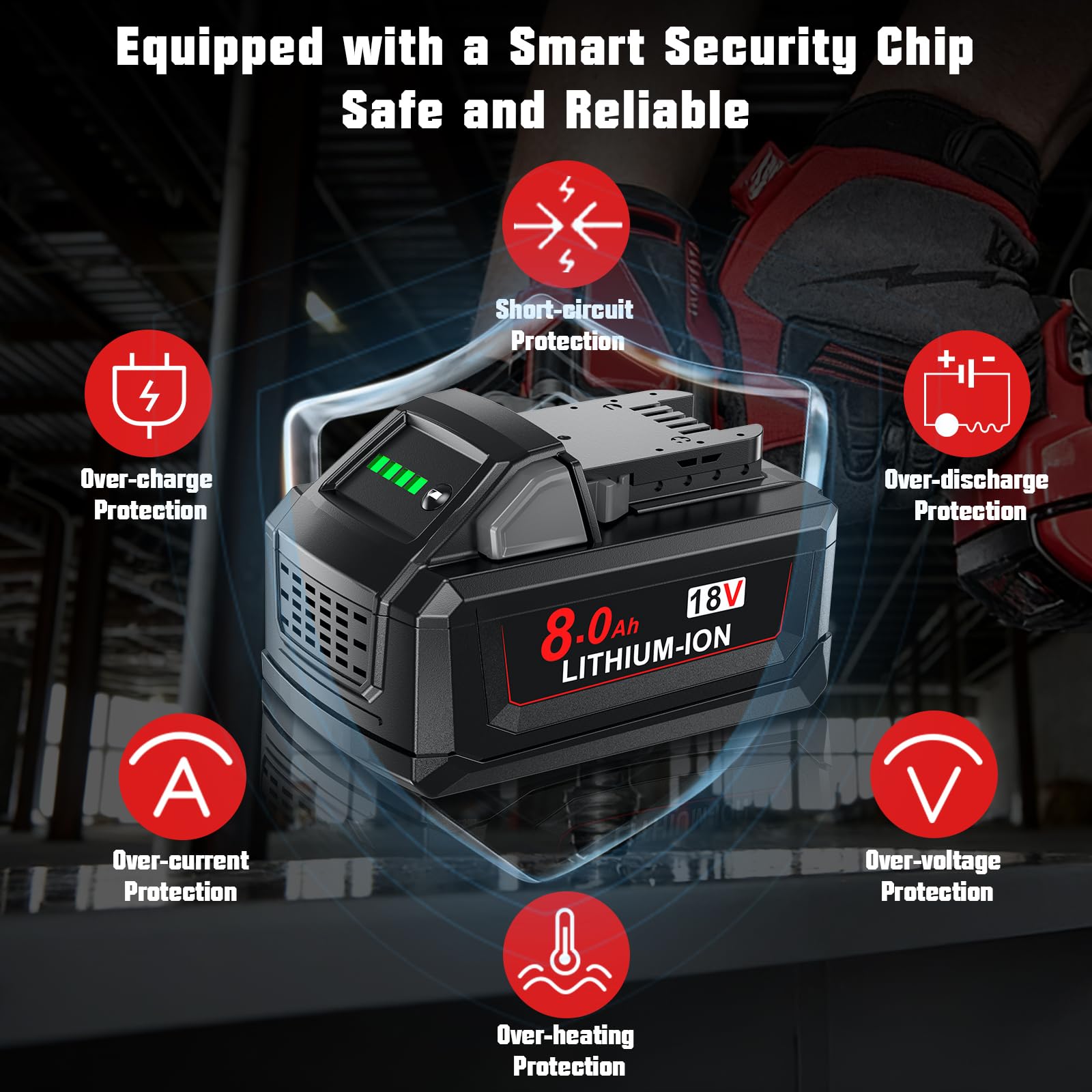 Nonbliep battery offers one-year after-sales support and easy service.