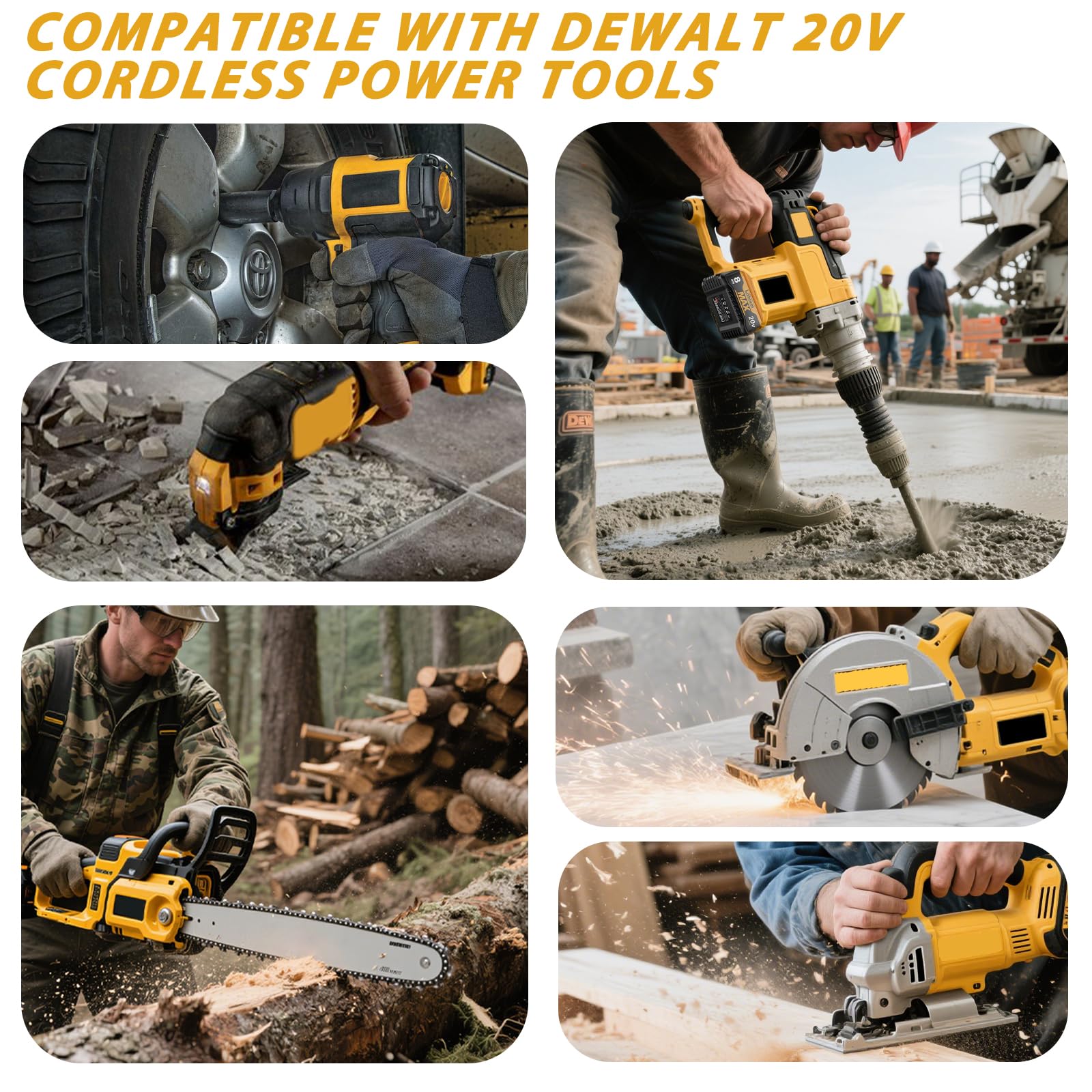 Nonbliep replacement for DCB series keeps tools productive.