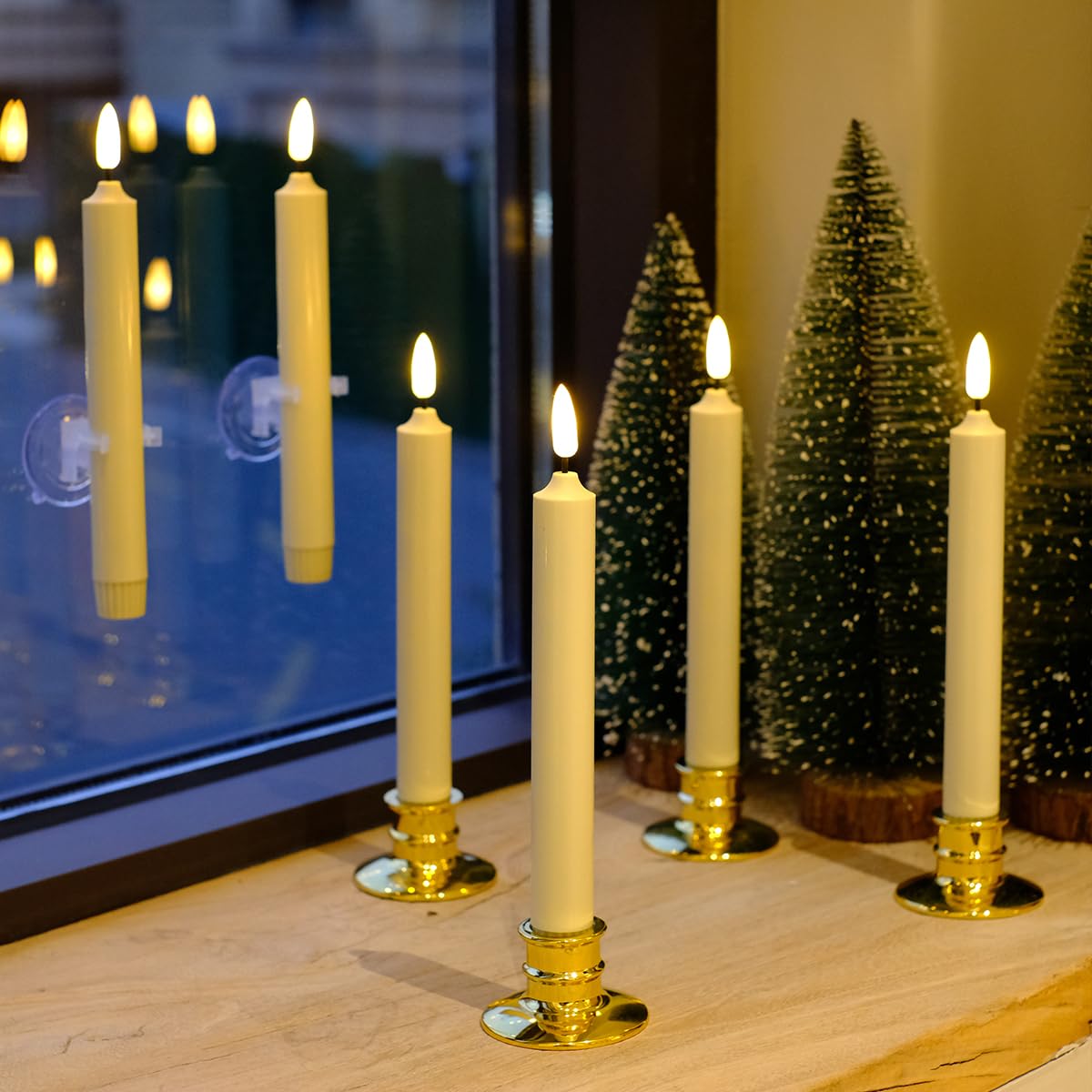 3D flame detail on NONNO & ZGF candles for a realistic glow