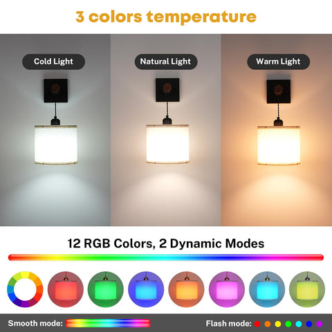 NookNova rechargeable bulb 8000mAh for long-lasting illumination.
