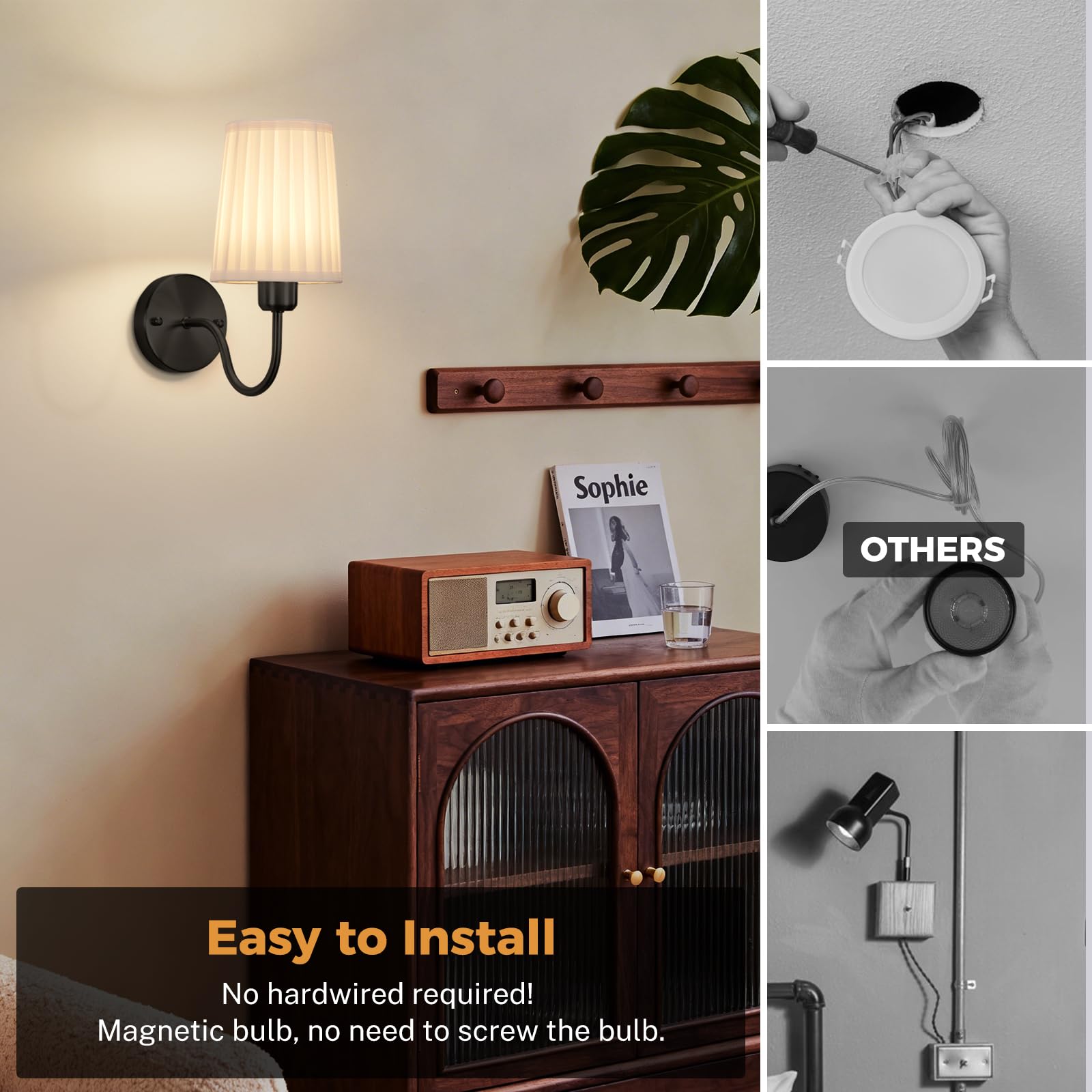 NookNova ideal for bedrooms, living rooms, halls and entryways.
