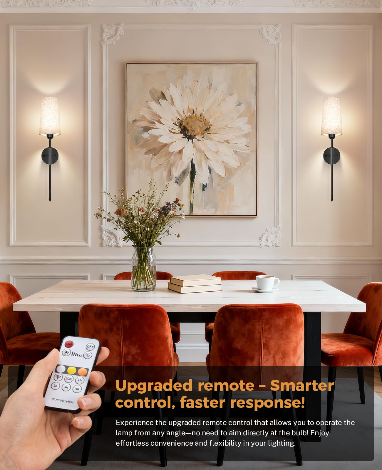 NookNova multi-room application shown in different rooms