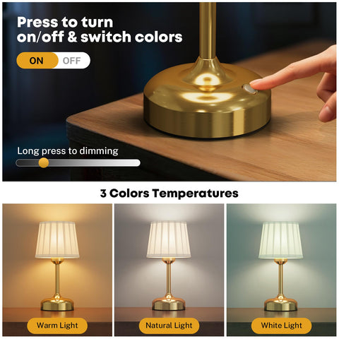 NookNova three-color stepless dimming adapts to tasks.