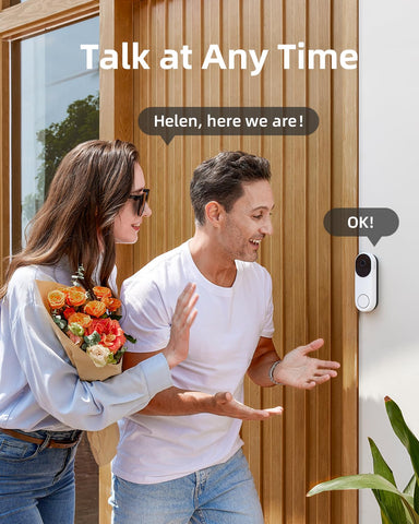 Noorio 3K doorbell AI alert package detection reduces nuisance alerts