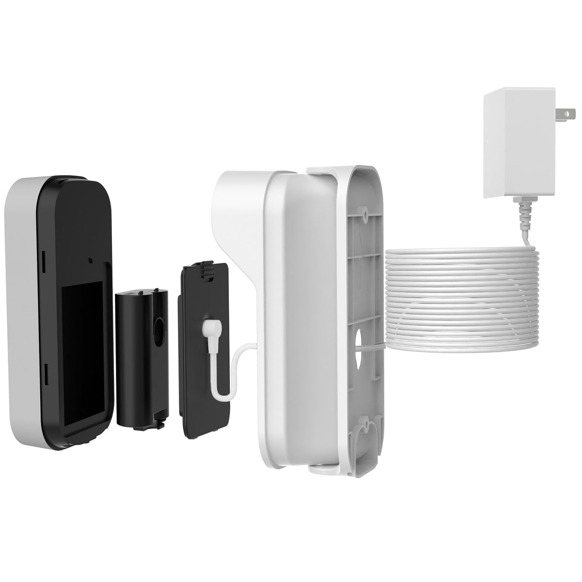 Nooukut 12V power adapter kit ensures stable charging for myQ keypad.