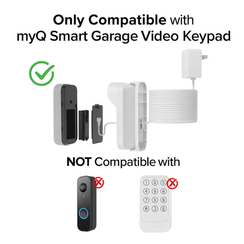 Nooukut swivel angle bracket enables adjustable viewing for full driveway coverage.