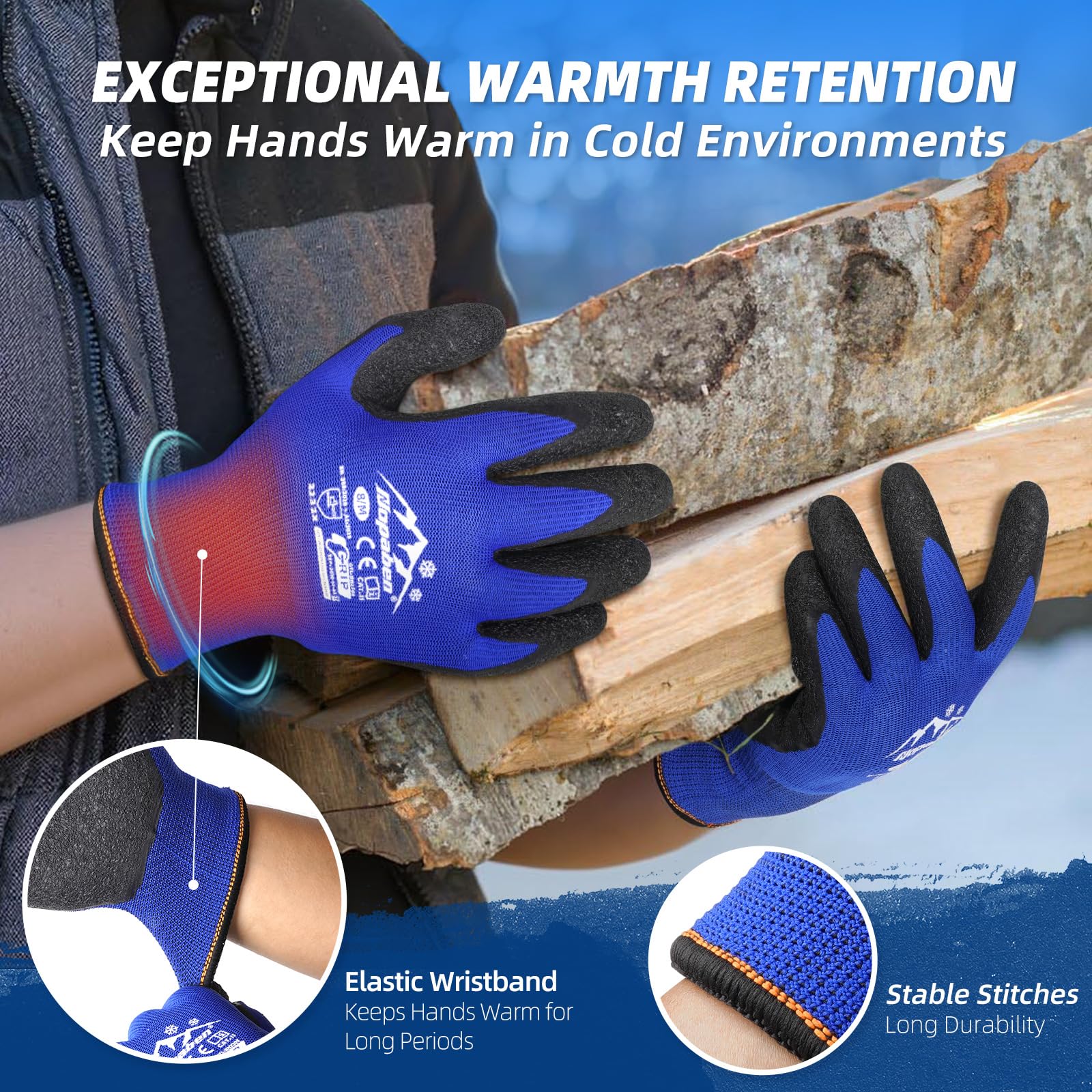 Nopaben multilayer nylon construction designed for rugged outdoor tasks.