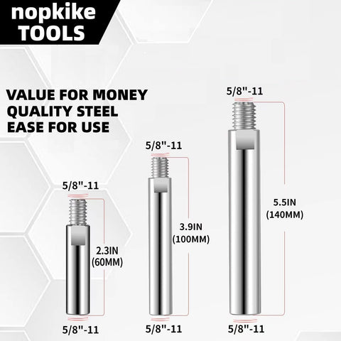 Nophike universal adjustable spanner shown for quick nut adjustments.