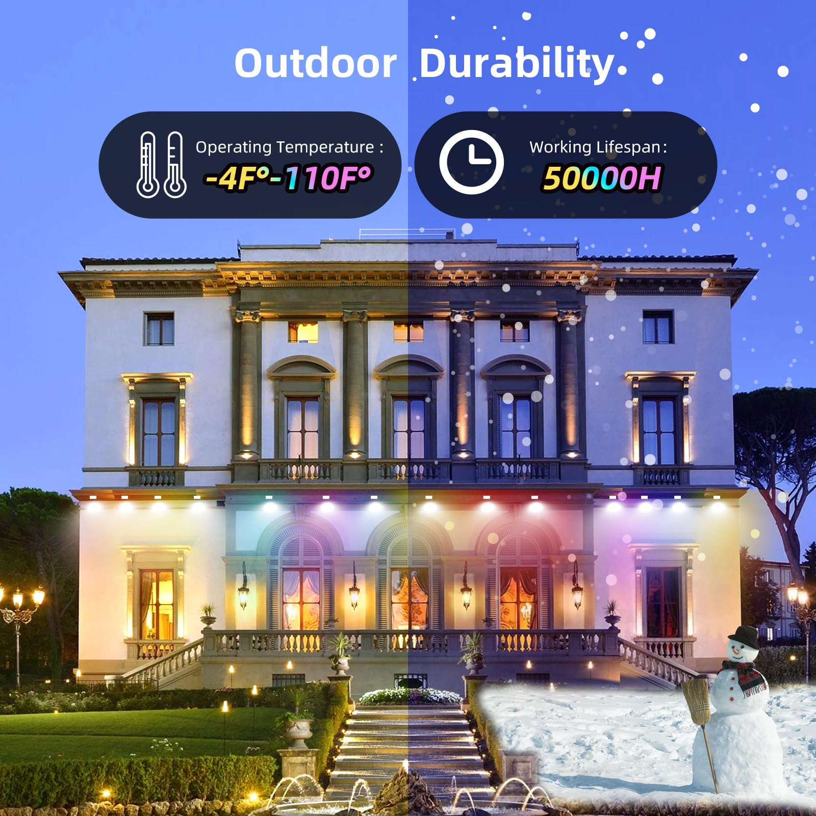 Nopoor Smart Life app connection enables quick color and scene control