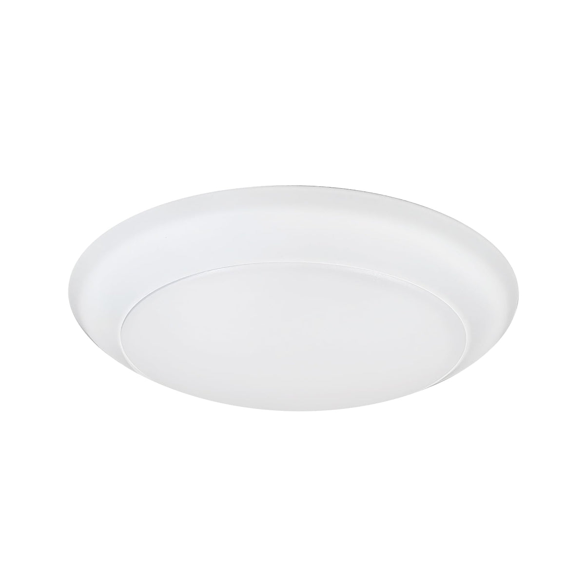 Nora Lighting NLOPAC2 6-inch AC Opal2 LED surface-mount fixture delivering even illumination.