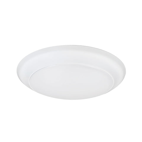Nora Lighting NLOPAC2 6-inch AC Opal2 LED surface-mount fixture delivering even illumination.