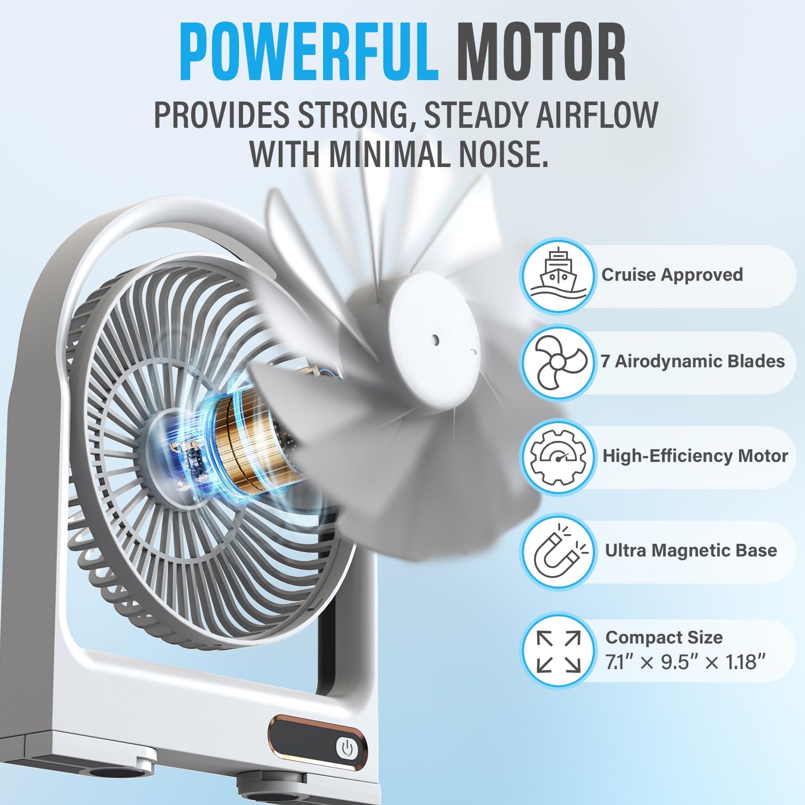 Nordmoose sleep timer display supports overnight cooling and quiet nights