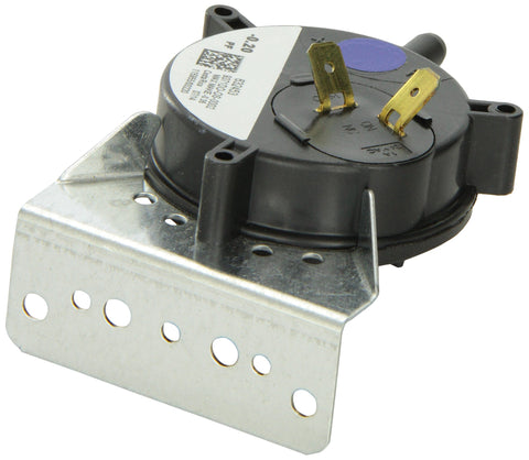 Nordyne 632453 pressure switch installation close-up, easy replacement for Intertherm and Miller furnaces