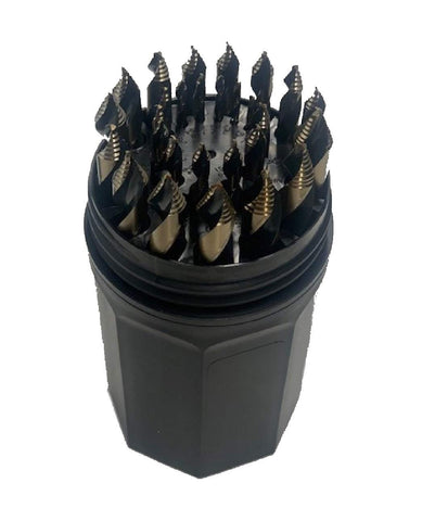 Norseman 22903 drill bit set for metalworking offers double life and precision.