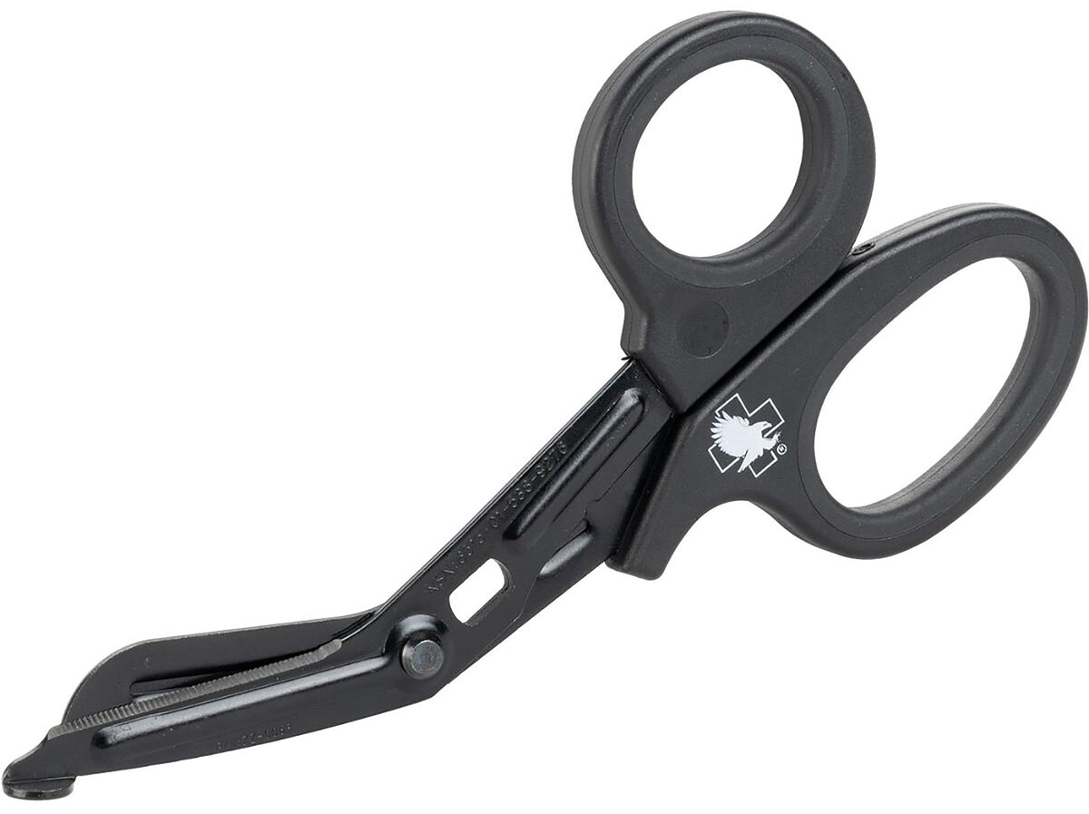 North American Rescue trauma shears in black finish for fast, dependable use.