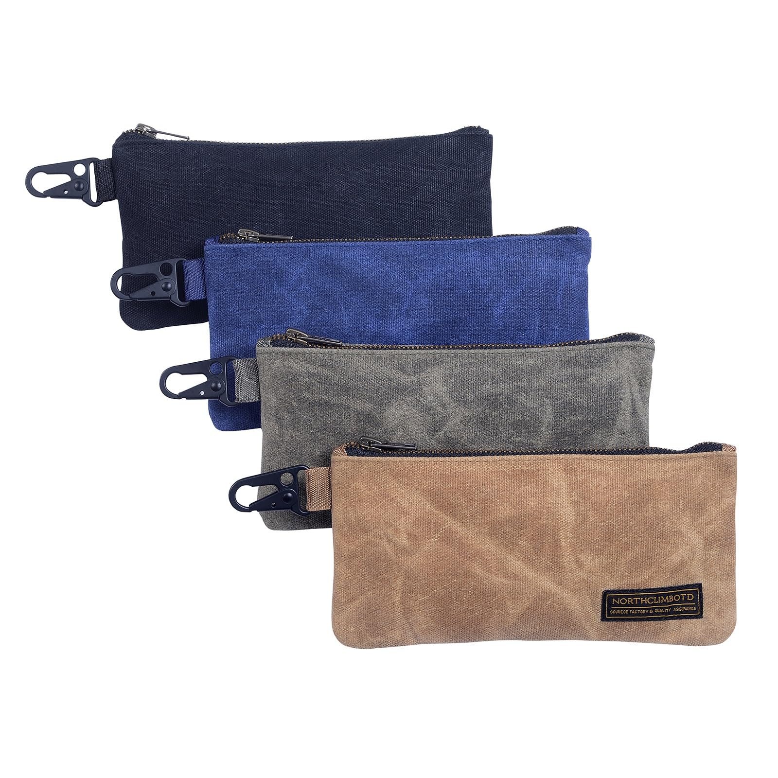 NorthClimbOtd waxed canvas tool bag for organized gear on the go.