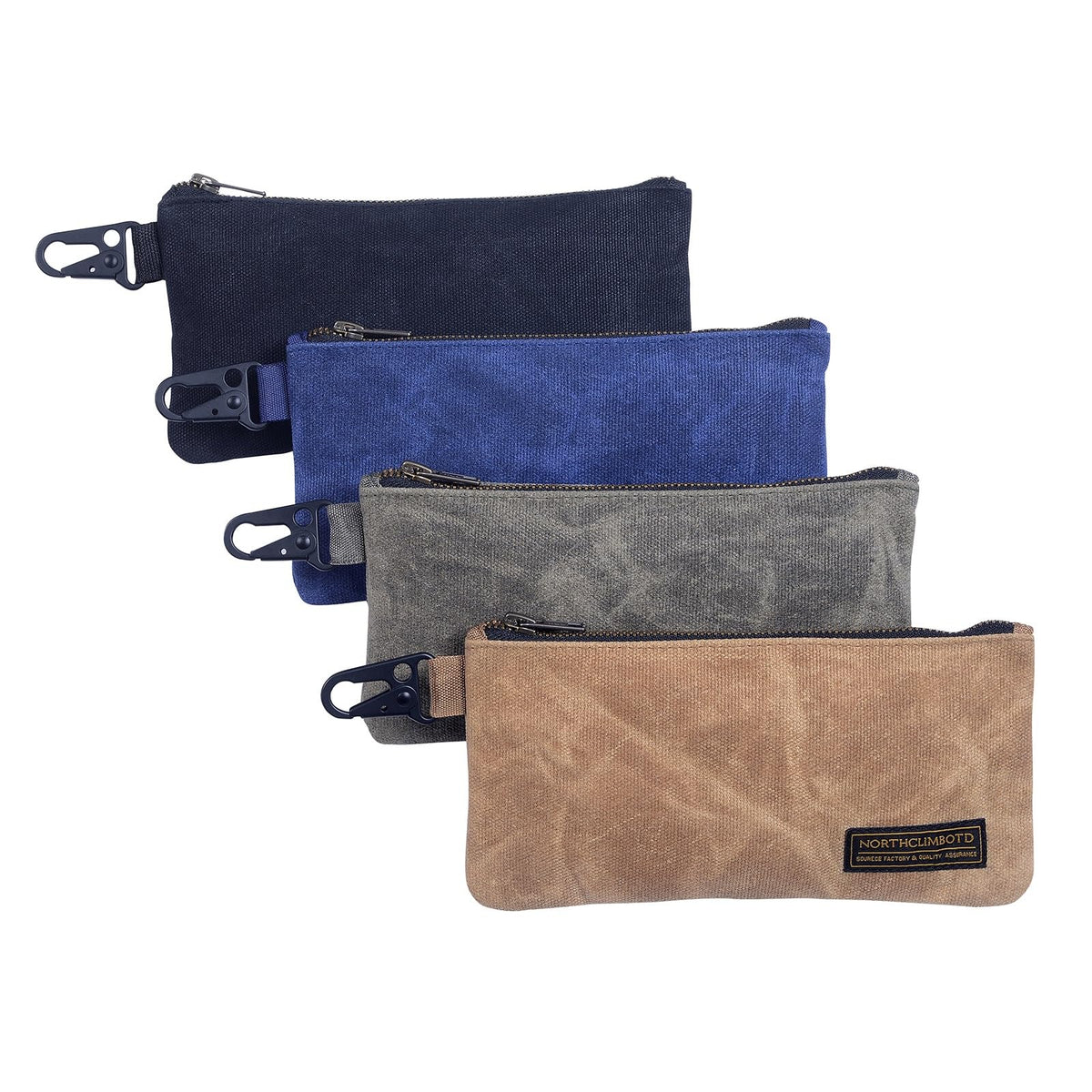 NorthClimbOtd waxed canvas tool bag for organized gear on the go.