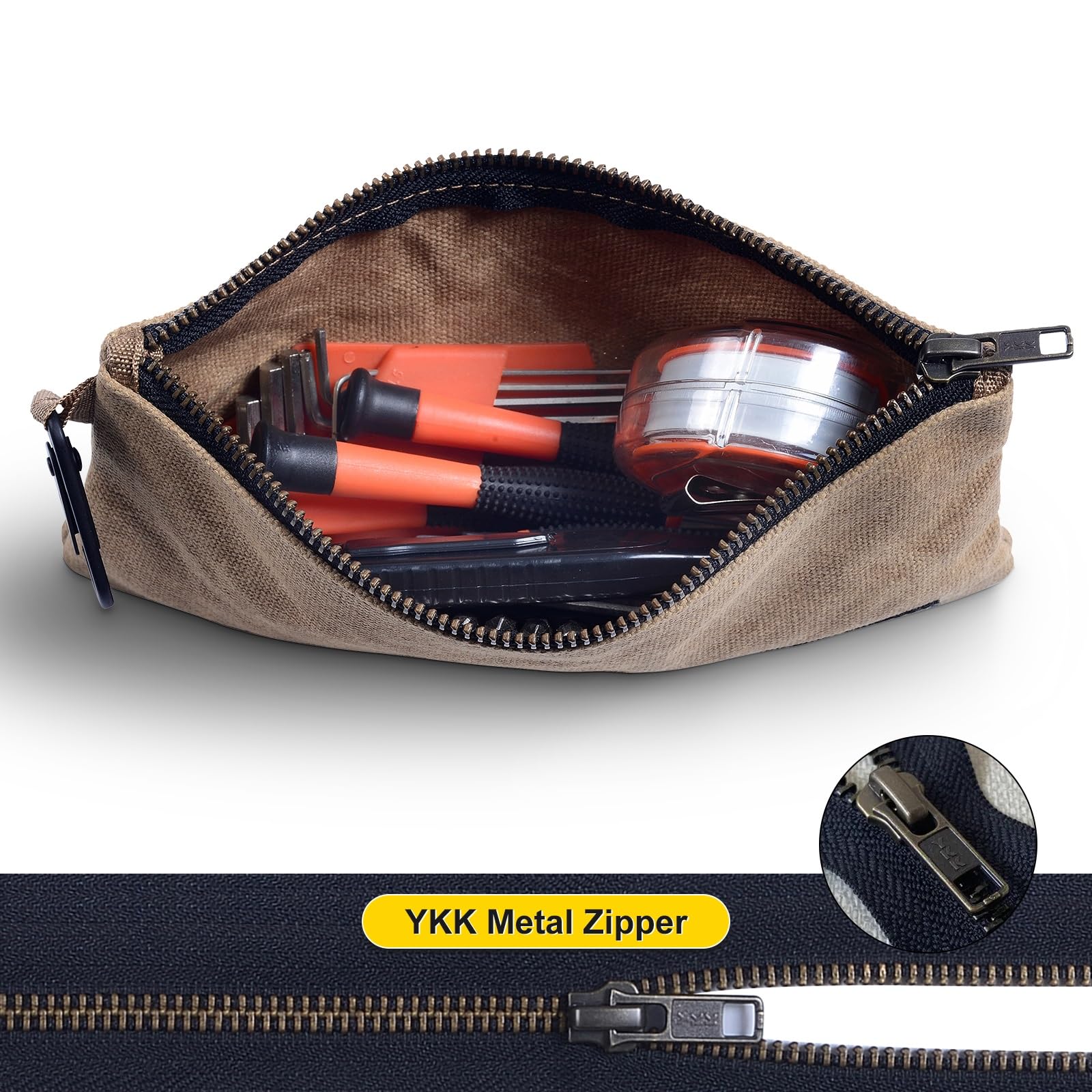 NorthClimbOtd four-color pouch set helps categorize tools at a glance.