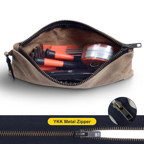 NorthClimbOtd four-color pouch set helps categorize tools at a glance.