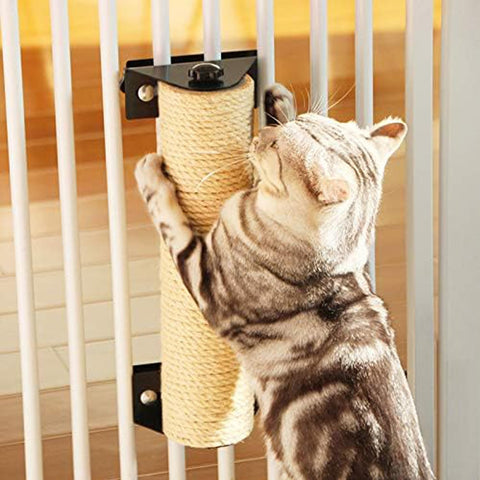 NorthPada cat scratching post repair with natural rope