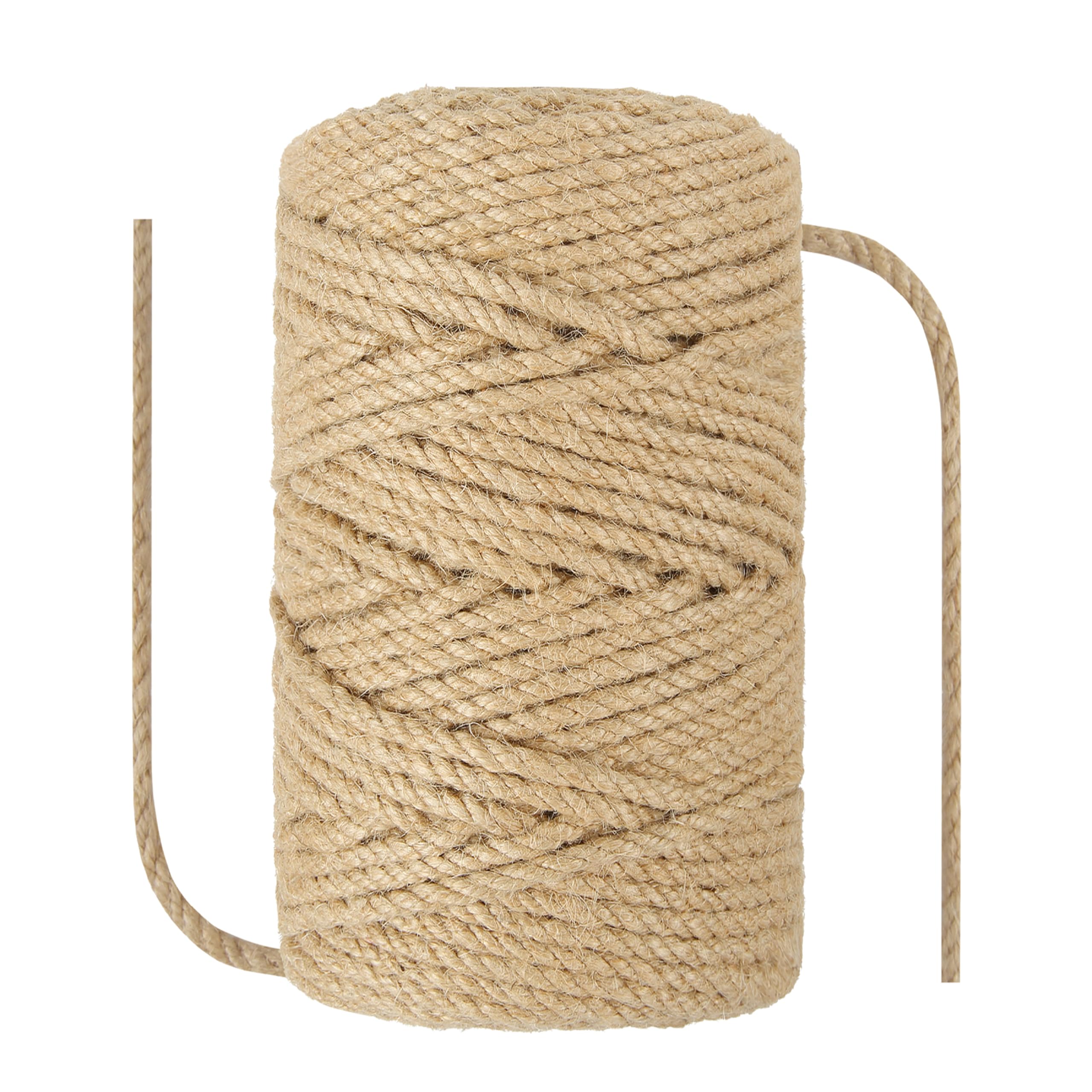 NorthPada 1/4 in sisal rope in natural color for versatile indoor and outdoor tasks.