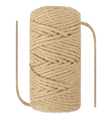 NorthPada natural sisal rope 50 m bundle for DIY and outdoor use