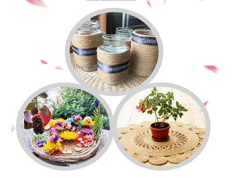 NorthPada outdoor-friendly sisal rope suitable for garden, decor, and DIY projects.
