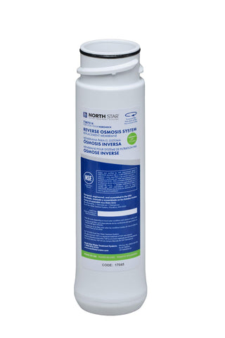 NorthStar 7287514 replacement membrane cartridge for NSRO42C4, designed to support home RO filtration.