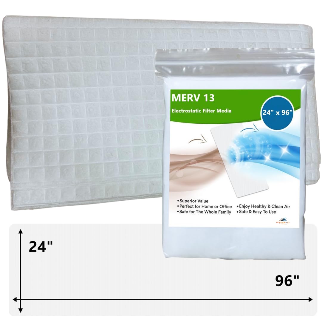 NORTHWEST MERV 13 polyester roll filters small particles for healthier indoor air