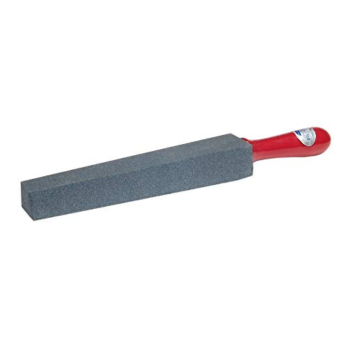 Norton Crystolon with wooden handle ready for field tool maintenance.