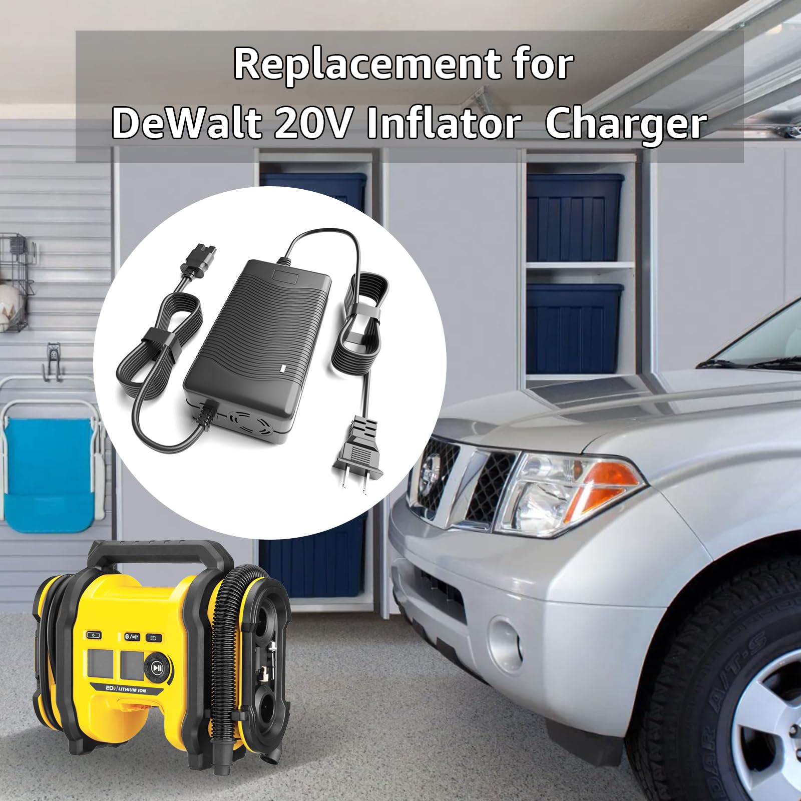 Norward N557514 connection to DeWalt DCC020IB inflator for seamless power