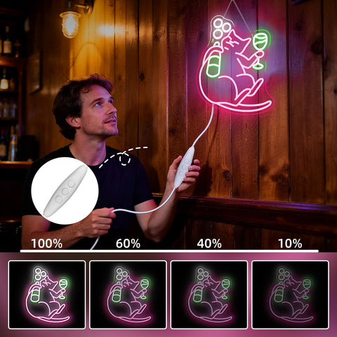 NOSUN cat LED sign makes a unique gift for cat lovers