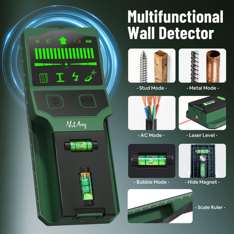 NOTANY detection of joists and nails for safe mounting